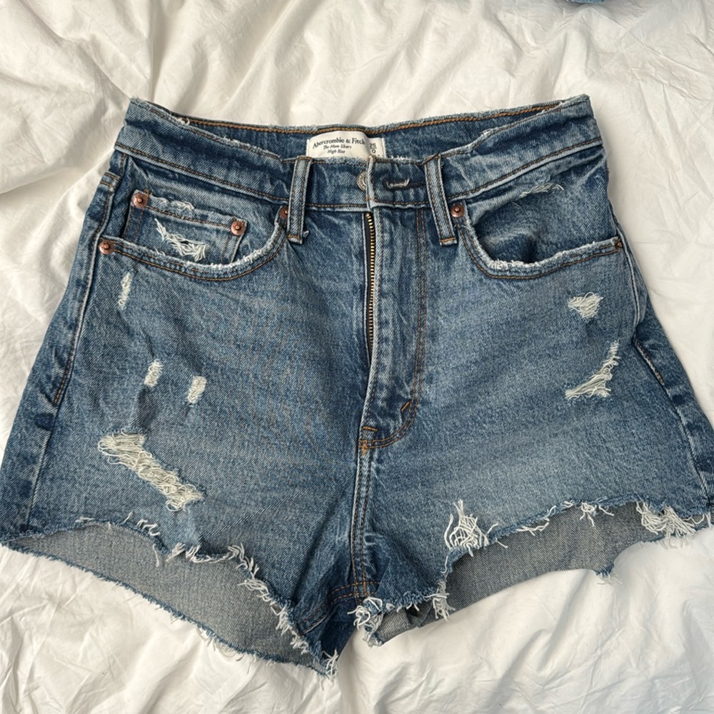 Curve Love High Rise Mom Shorts